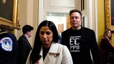 Katie Miller posts ‘DOGE is like Buddhism’ as she follows Elon Musk amid strange ‘throuple’ rumor