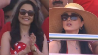 Preity Zinta pens a ‘super proud’ note as her IPL team qualifies for playoffs, steals hearts in red polka-dot dress | Hindi Movie News